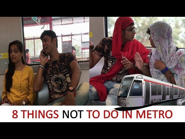 WATCH: 8 Things You Should Avoid Doing in Lucknow Metro